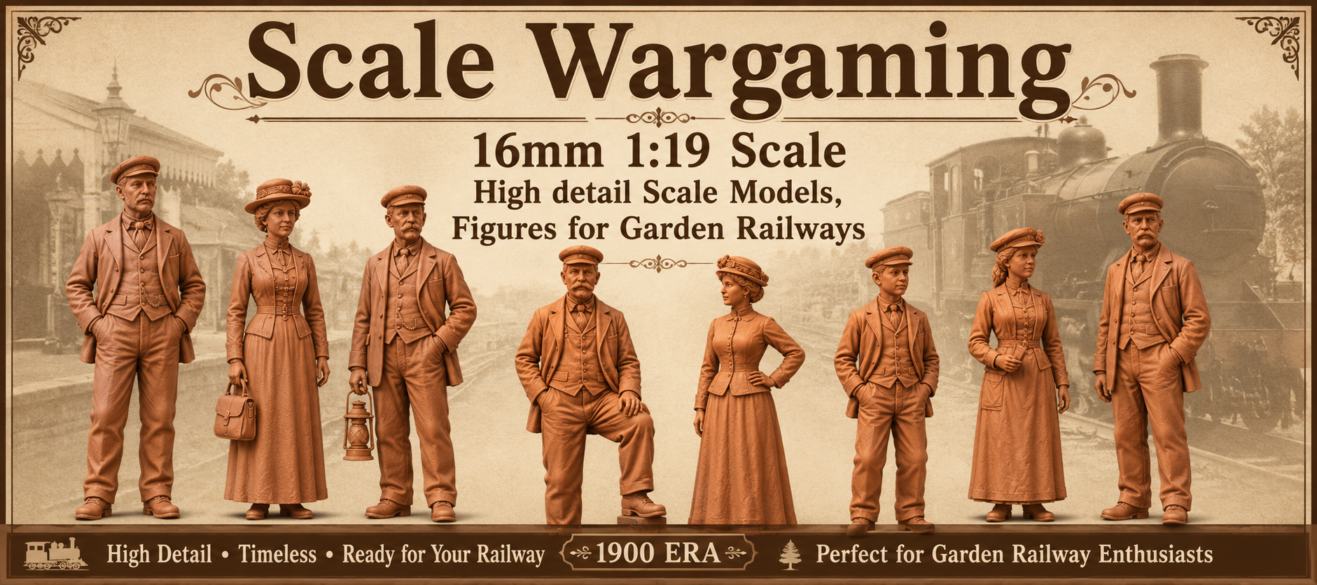 Figures - 16mm/1:19 Scale