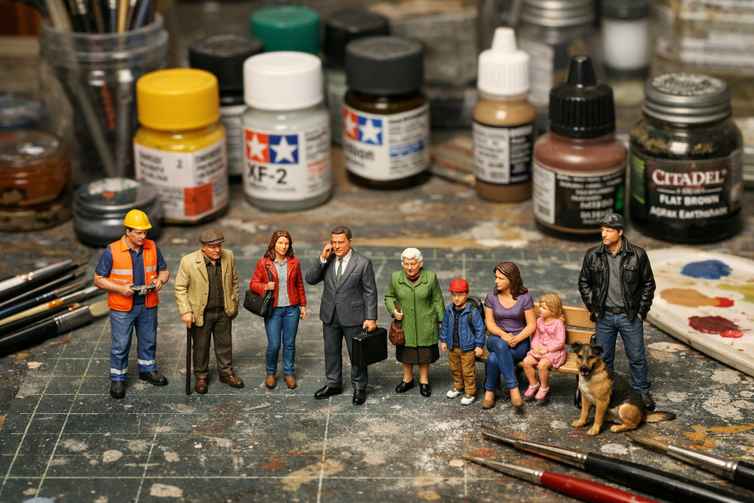 1:19 16mm Scale Figures