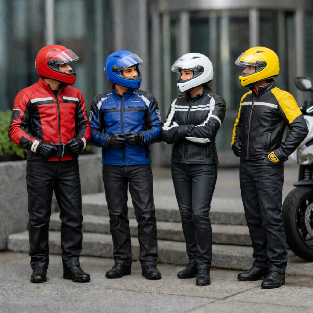 Figures - Driver/Motorbike Rider