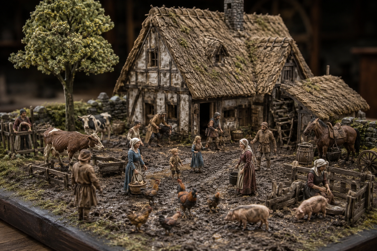 Figures - Medieval Villagers