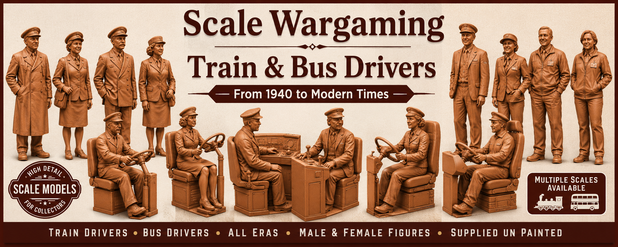 Figures - Train/Bus Drivers