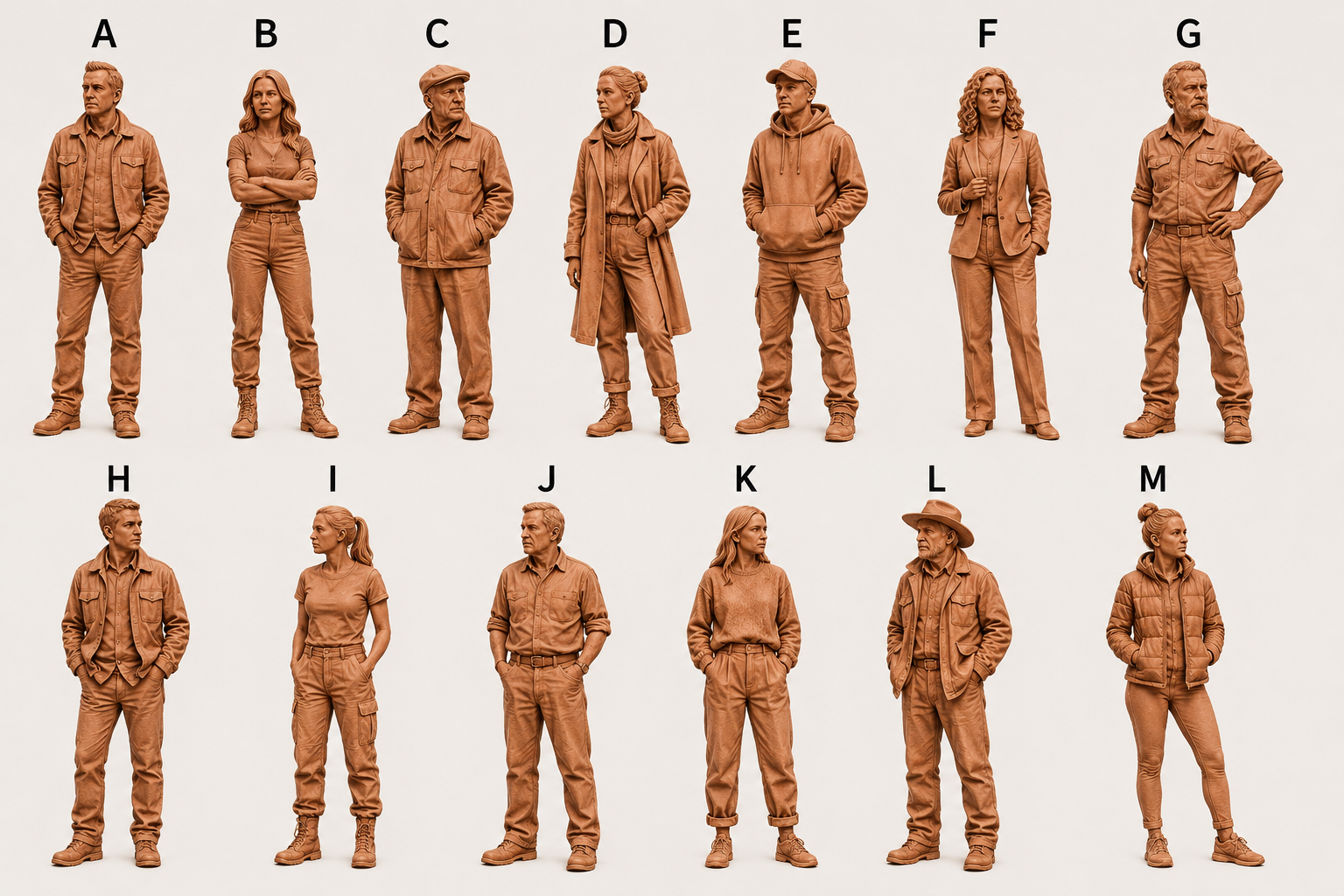 Figures - A to M