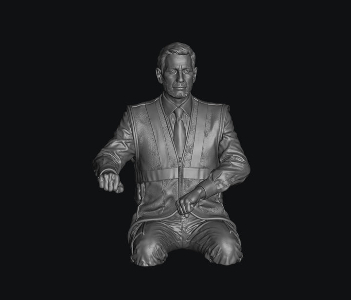 SW9550 Male Modern train Driver 1 Legs Cut