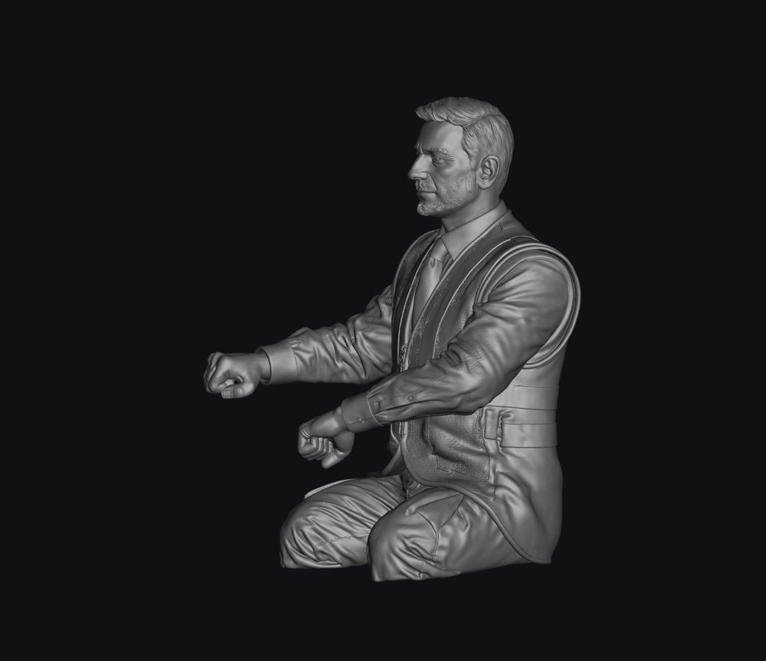 SW9550 Male Modern train Driver 1 Legs Cut