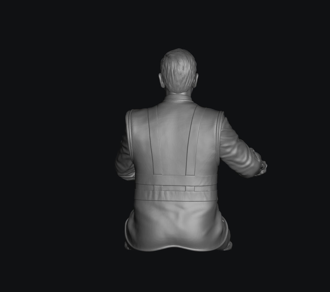 SW9550 Male Modern train Driver 1 Legs Cut