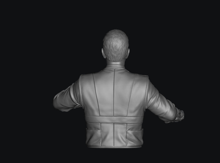 SW9550 Male Modern Train Driver 2 Legs Cut
