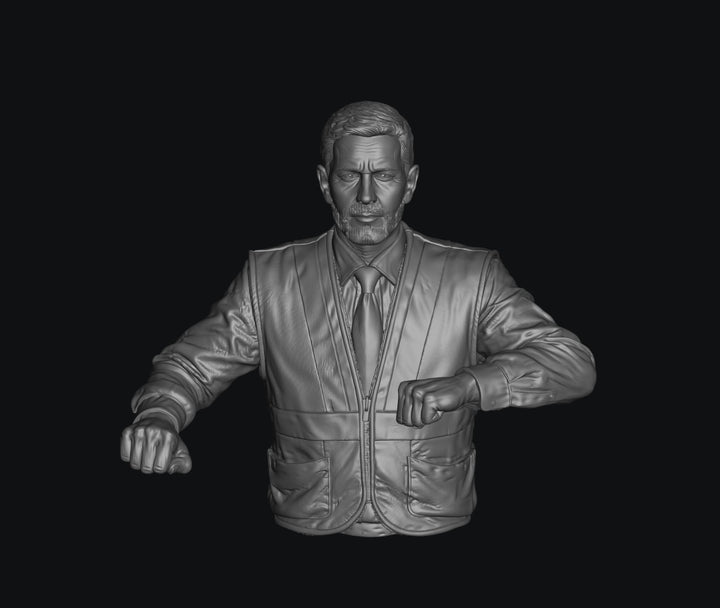 SW9550 Male Modern Train Driver 2 Legs Cut