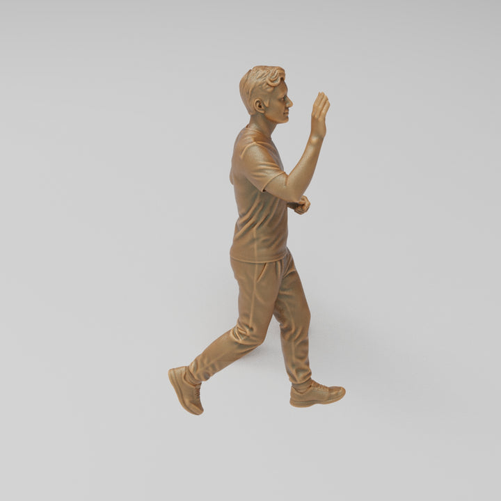 MM4218 Runner Arm Up Waving