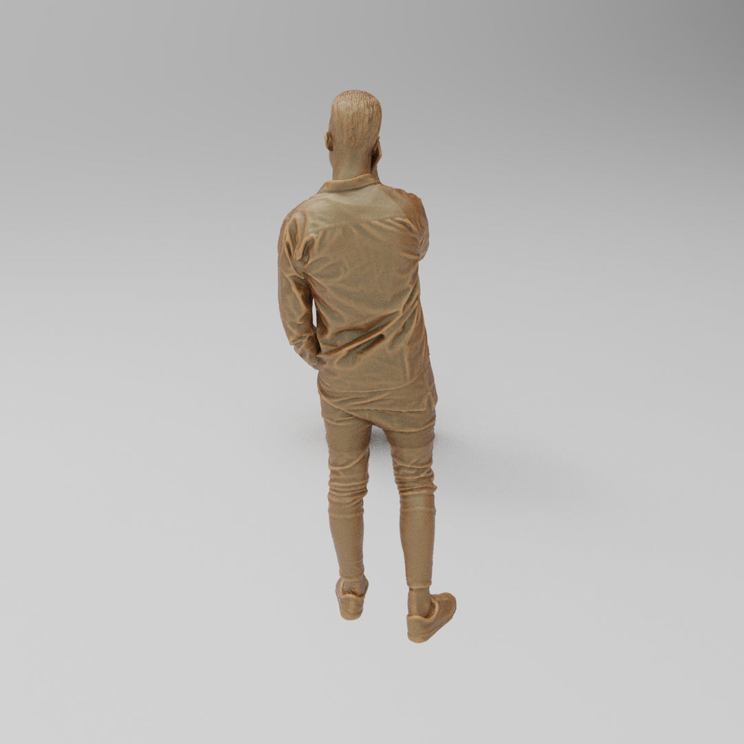 SW002 Young Male With Mobile Phone