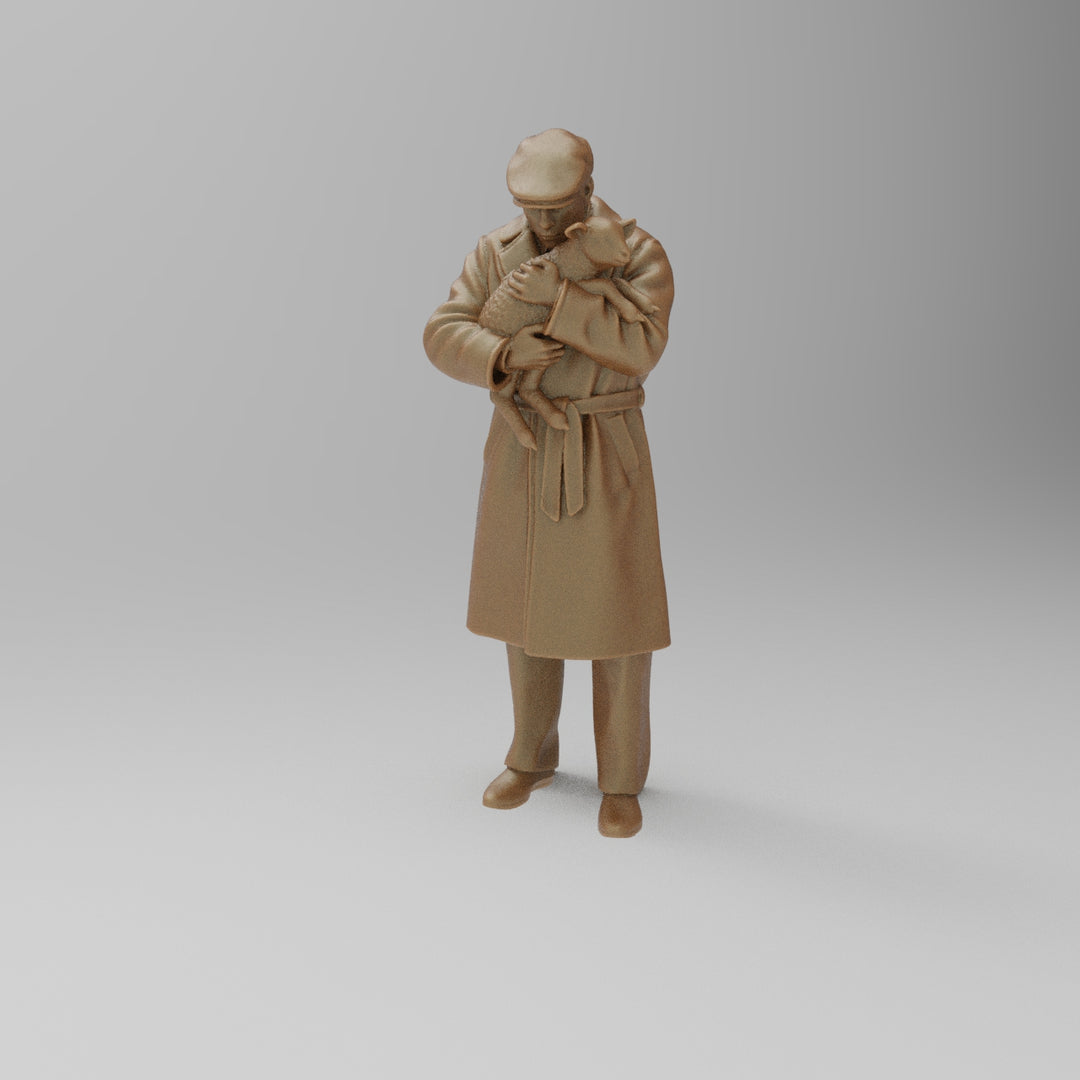 SW8013 Farmer with Lamb in Arms