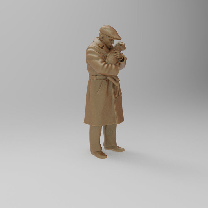 SW8013 Farmer with Lamb in Arms