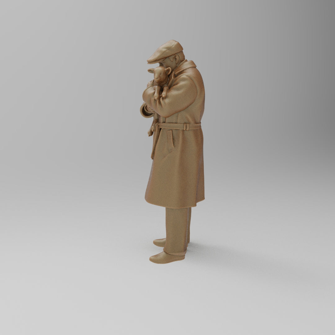 SW8013 Farmer with Lamb in Arms