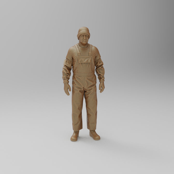 SW8014 Commercial Fisherman in waterproofs