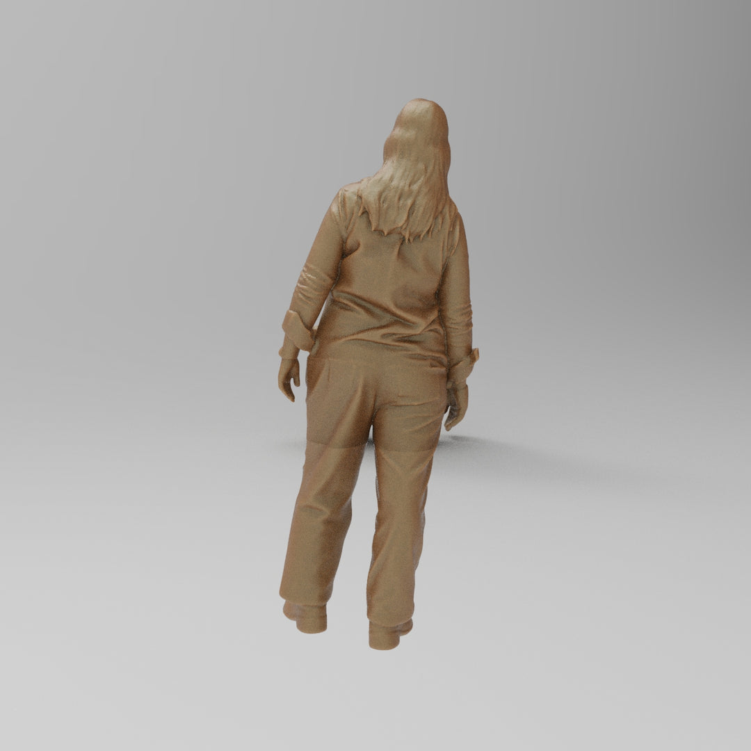 SW8017 Farm Girl in Waterproof Bib