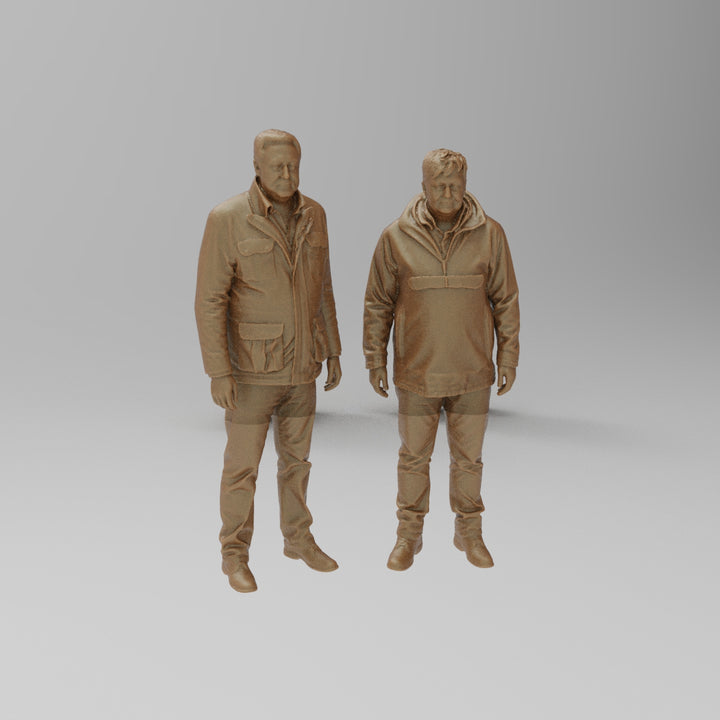 SW8018 2 Farm Hands Chatting