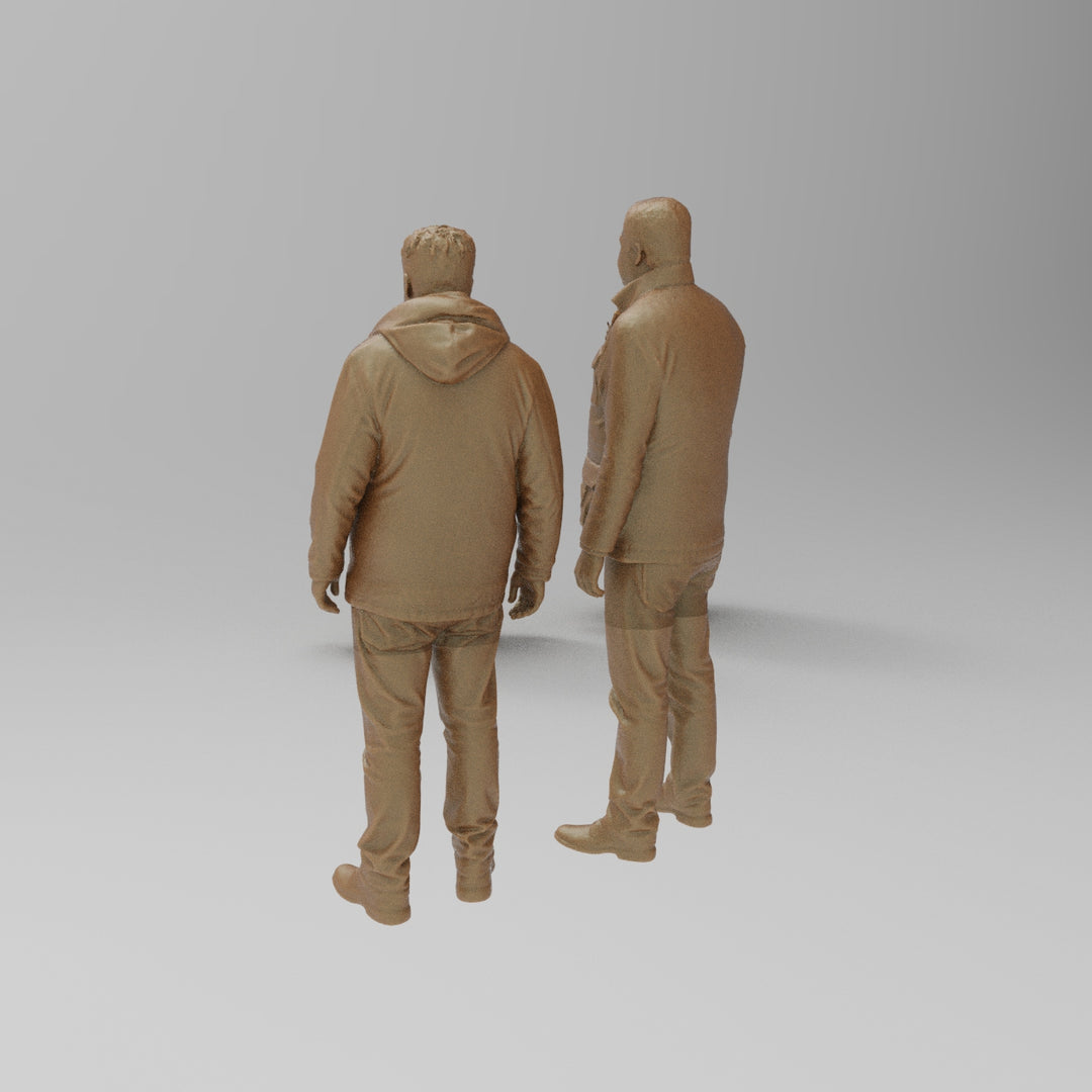 SW8018 2 Farm Hands Chatting