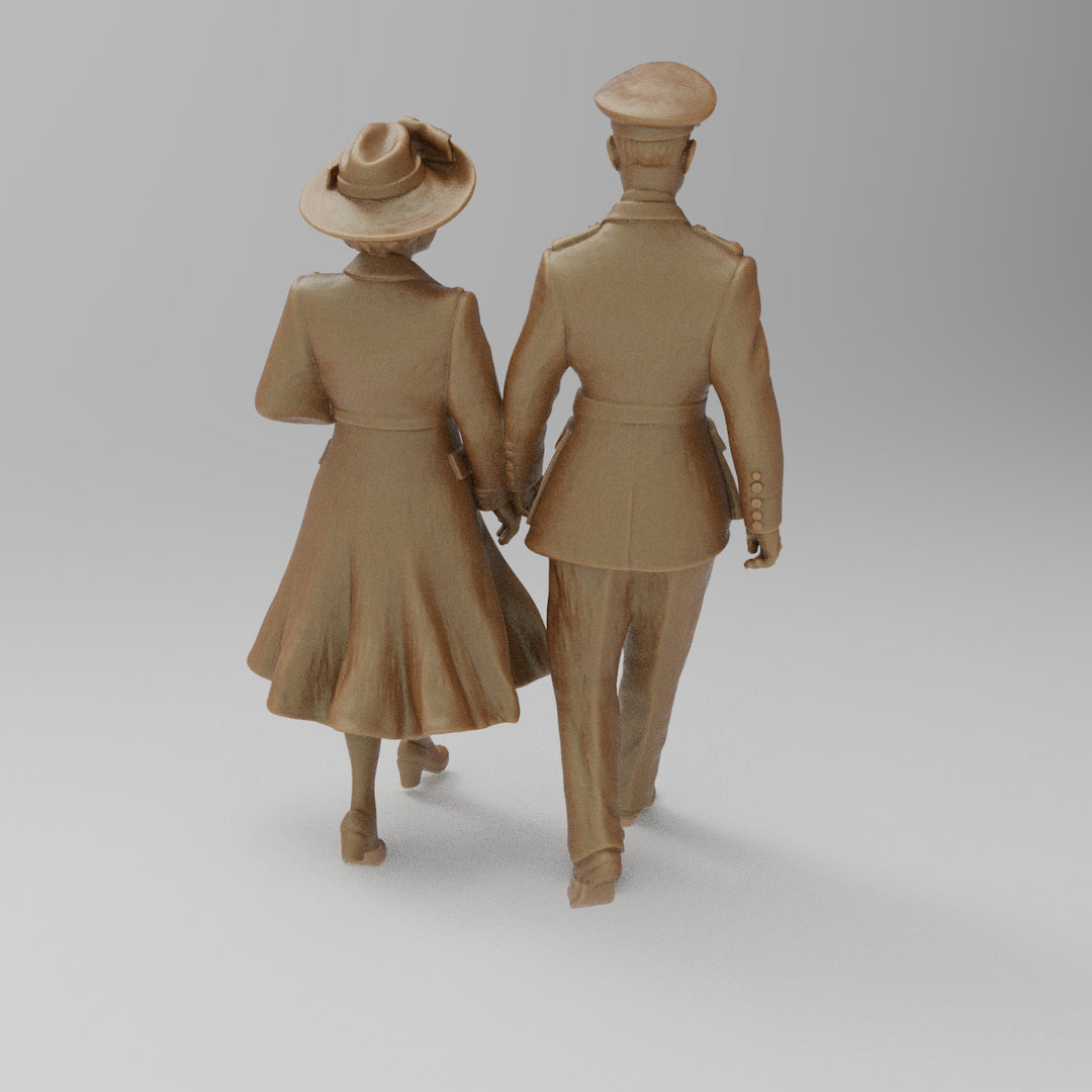 SW8030 WW2 General and wife