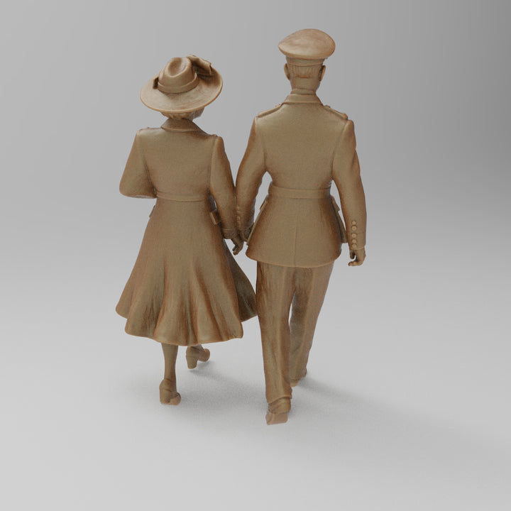 SW8030 WW2 General and wife