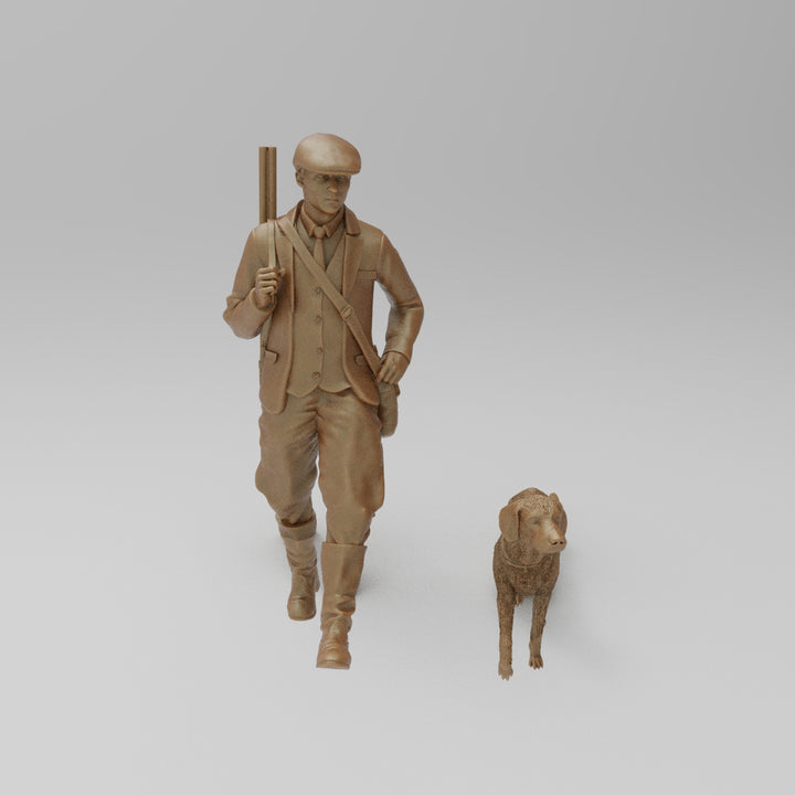 SW730 Farmer/Game Keeper Walking and Dog