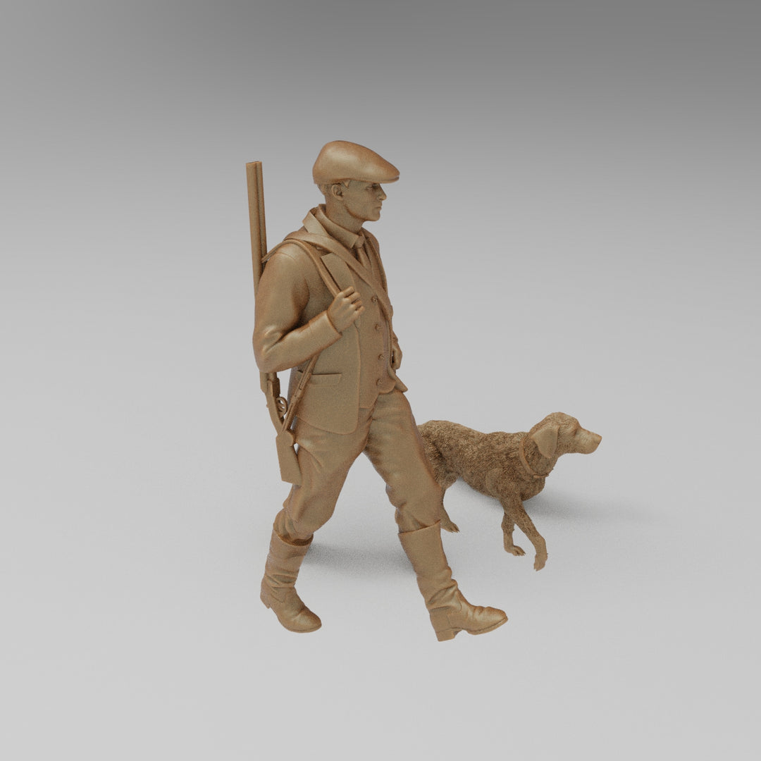 SW730 Farmer/Game Keeper Walking and Dog