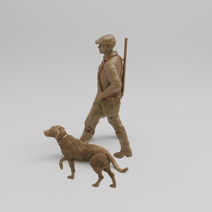 SW730 Farmer/Game Keeper Walking and Dog