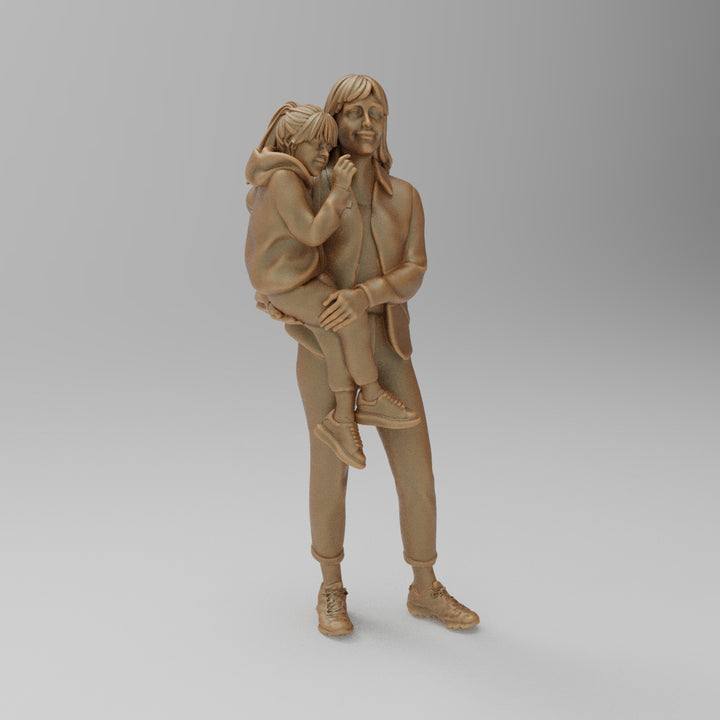 SW883 Mum holding Daughter