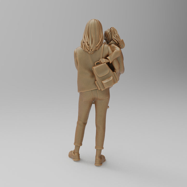 SW883 Mum holding Daughter