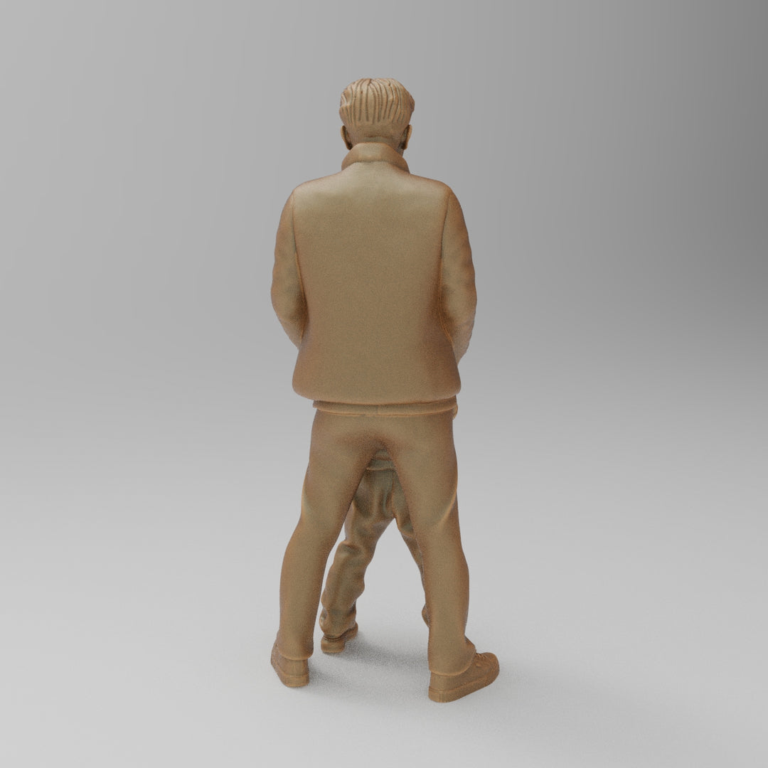 SW881 Father with Son Standing in front