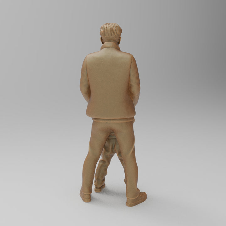 SW881 Father with Son Standing in front