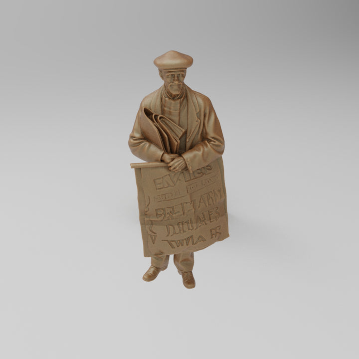 SW8033 Newspaper seller