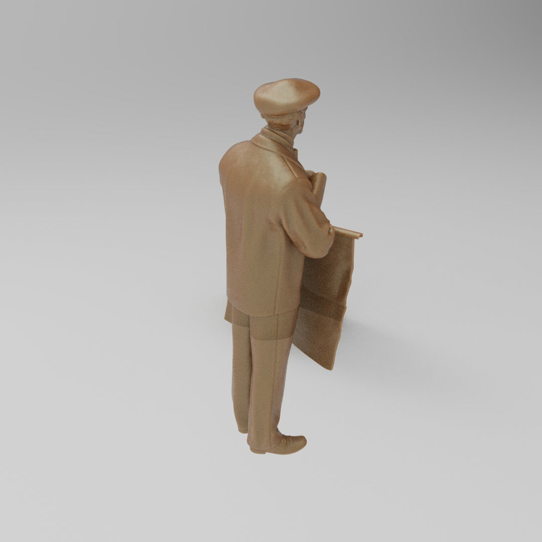 SW8033 Newspaper seller