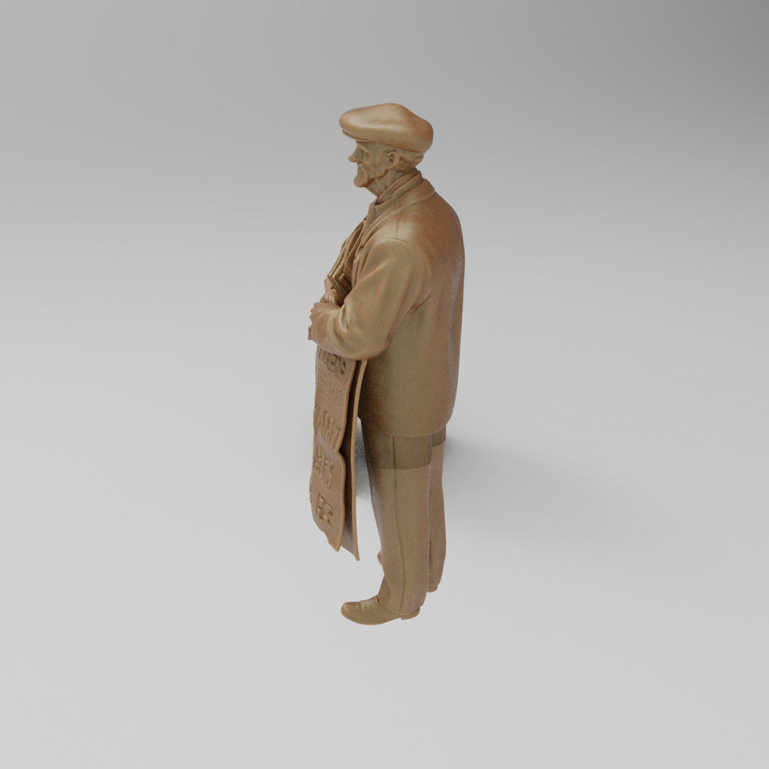 SW8033 Newspaper seller