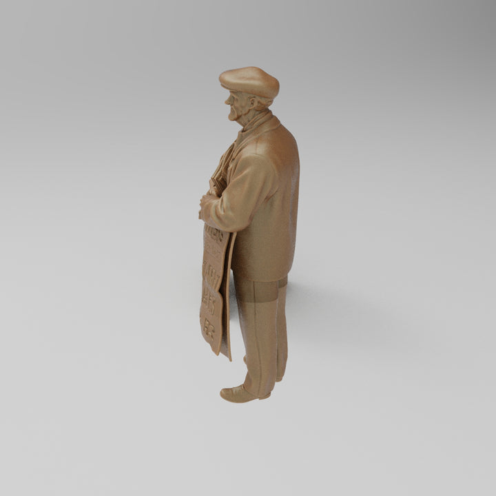 SW8033 Newspaper seller