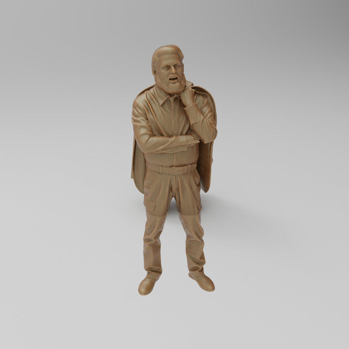 SW8035 Male with beard and jacket