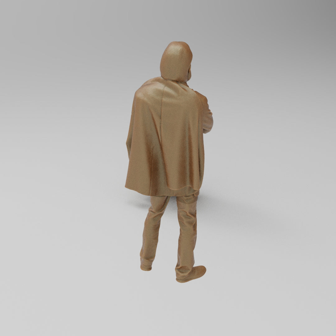 SW8035 Male with beard and jacket