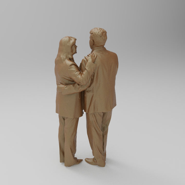 SW2040 Elderly Couple Holding Hands