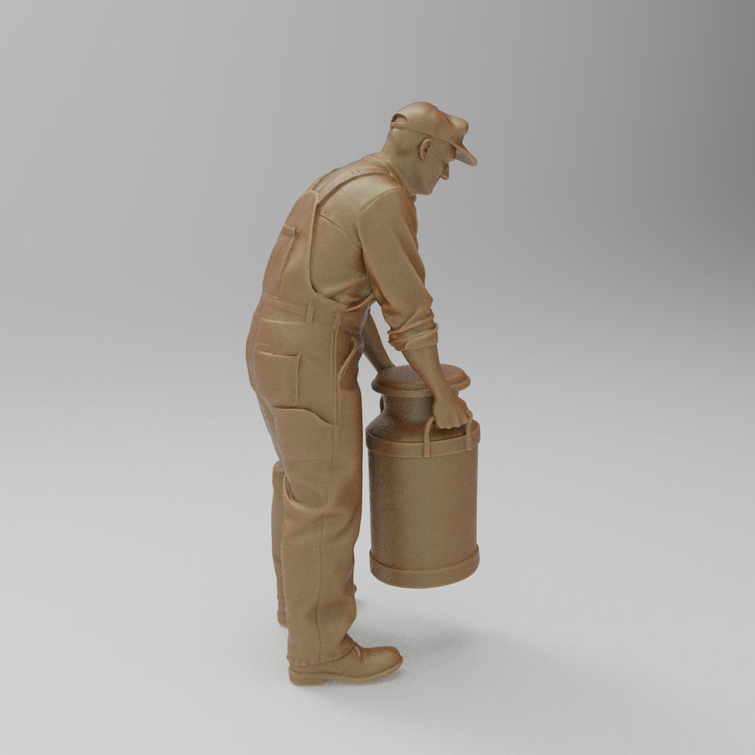 SW8208 Male lifting Milk Churn