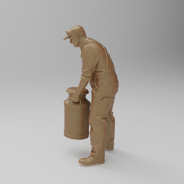 SW8208 Male lifting Milk Churn