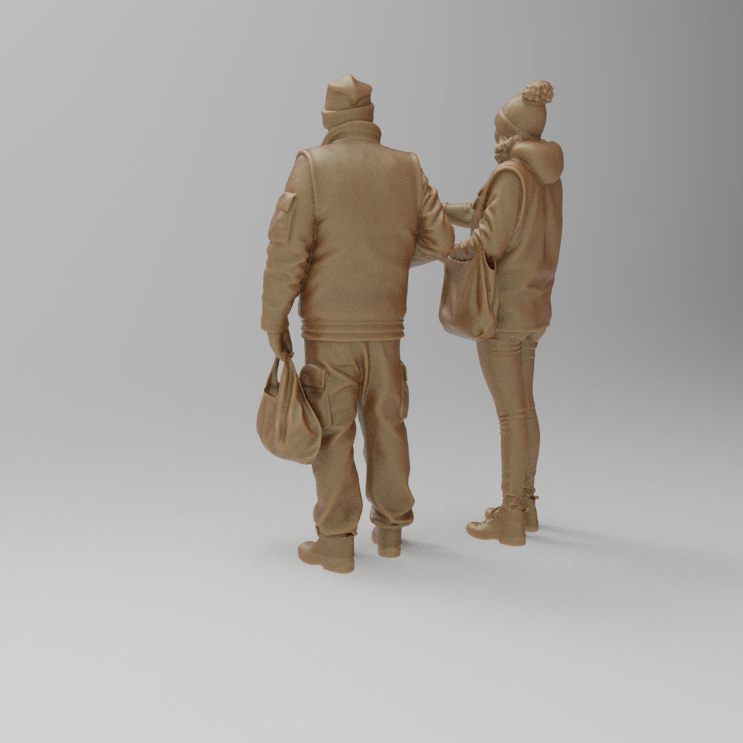 SW8171 2 Street Charity Workers