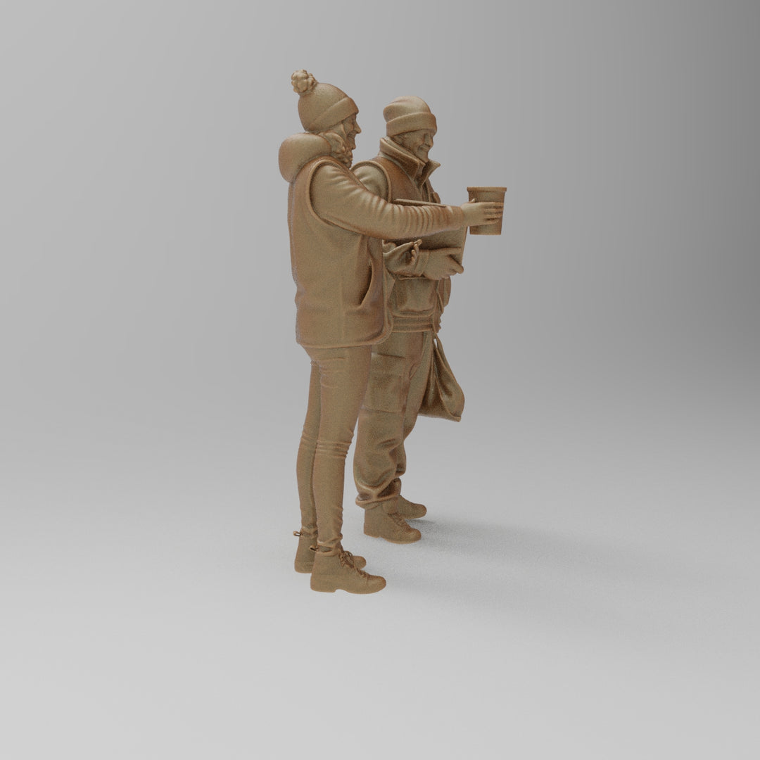 SW8171 2 Street Charity Workers