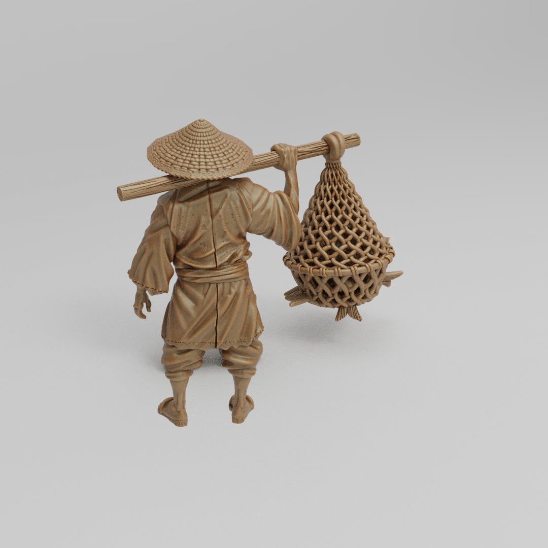 Feudal Japan - Fisherman