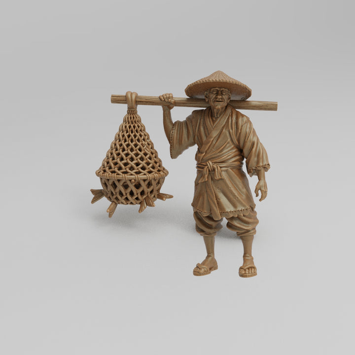 Feudal Japan - Fisherman