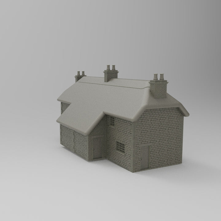 SWH002 - Thatched Cottage N Scale