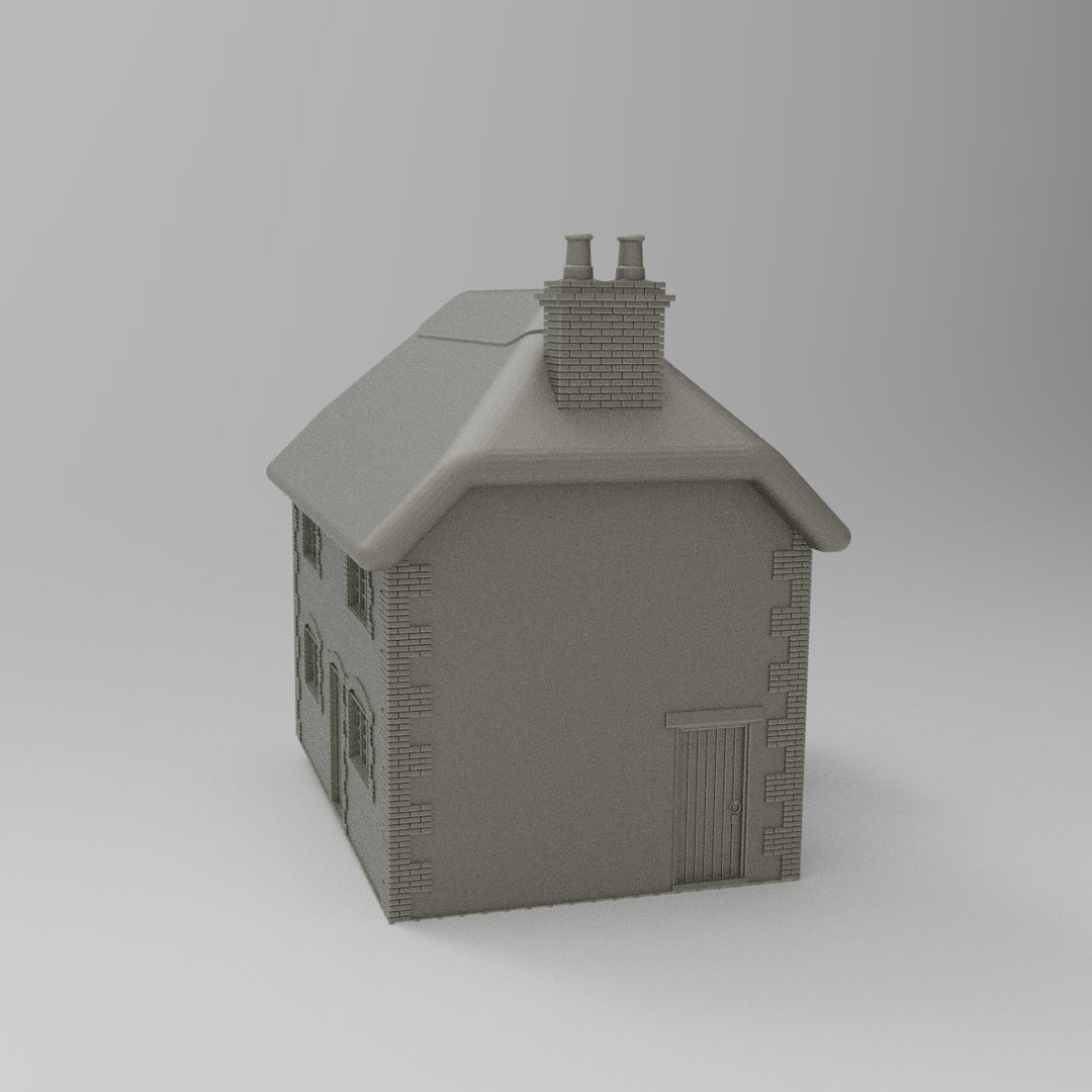 SWH004 - Thatched Cottage N Scale