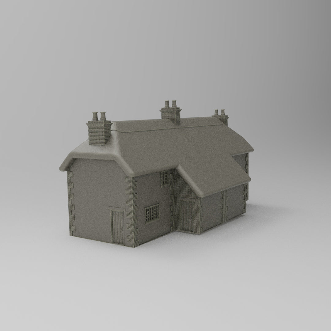 SWH005 - Thatched Cottage N Scale