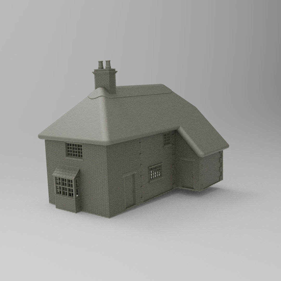 SWH006 - Thatched Cottage N Scale