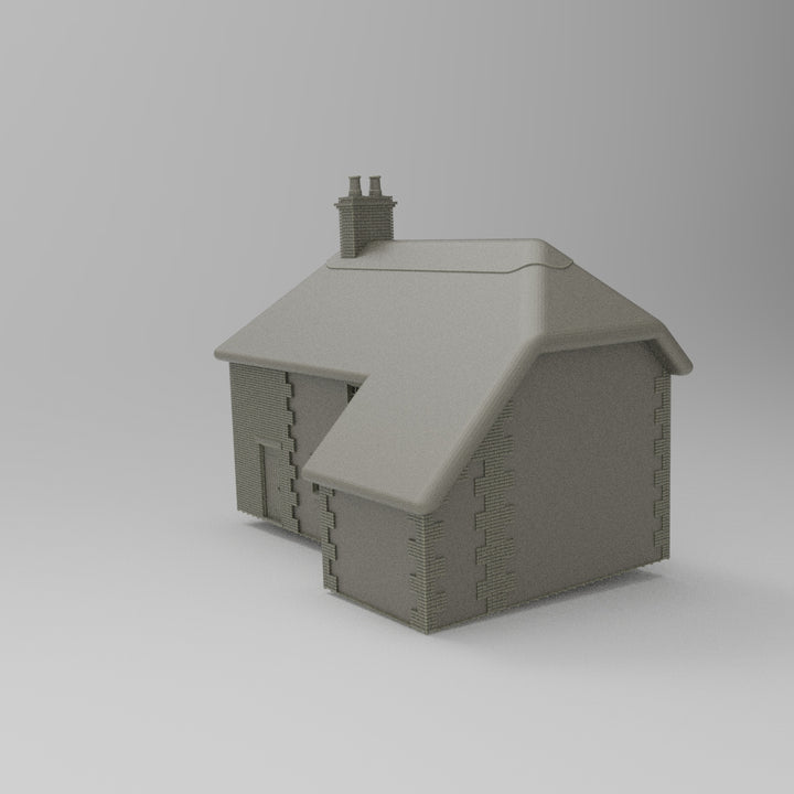 SWH006 - Thatched Cottage N Scale