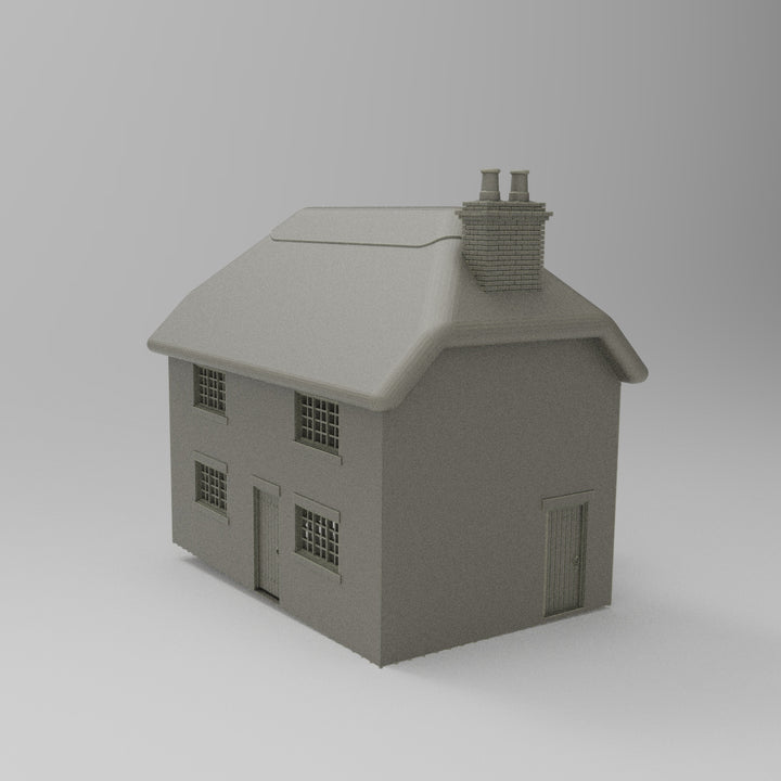 SWH007 - Thatched Cottage N Scale