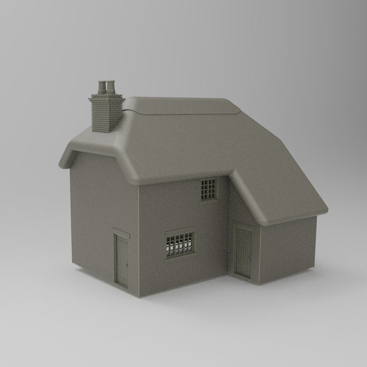 SWH007 - Thatched Cottage N Scale