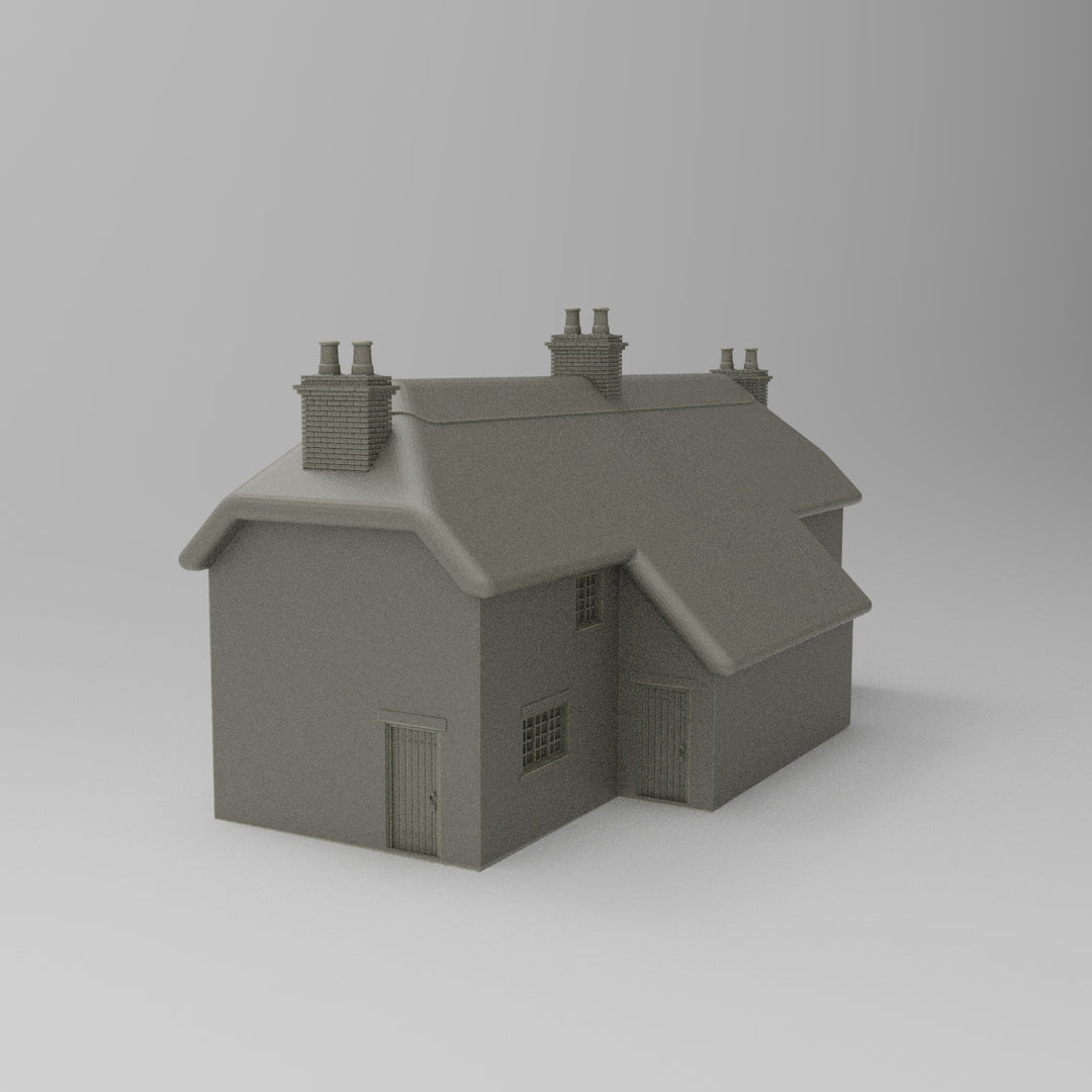 SWH008 - Thatched Cottage N Scale